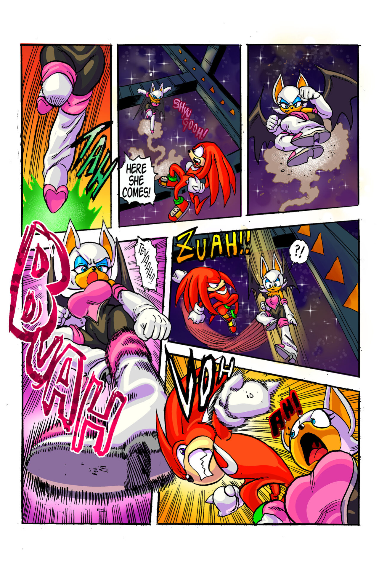 [Garison Dunn] Rouge Vs Knuckles (Sonic the Hedgehog)