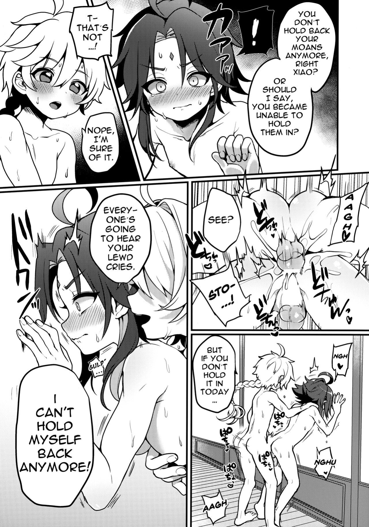 [Koneko Gumi (Poron)] AetherXiao ga Tsubo no Naka de Ecchi Suru Hon (Genshin Impact) [Doujins.com]
