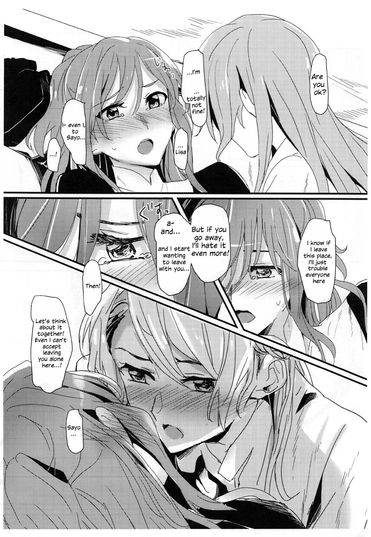 (C97) [Keruto (Hareta)] you make me! (BanG Dream!) [Uselessbian Translations]