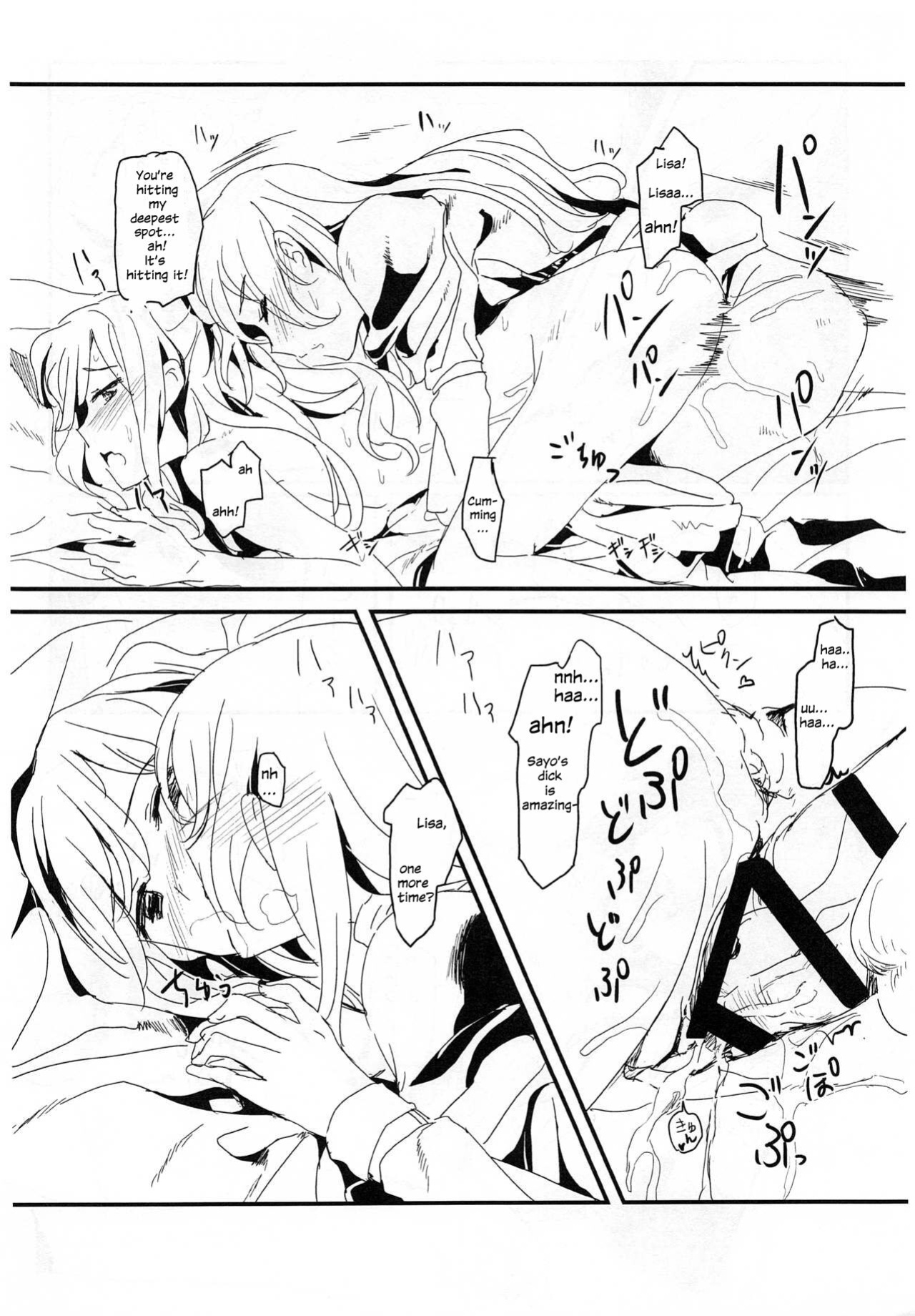 (C97) [Keruto (Hareta)] you make me! (BanG Dream!) [Uselessbian Translations]