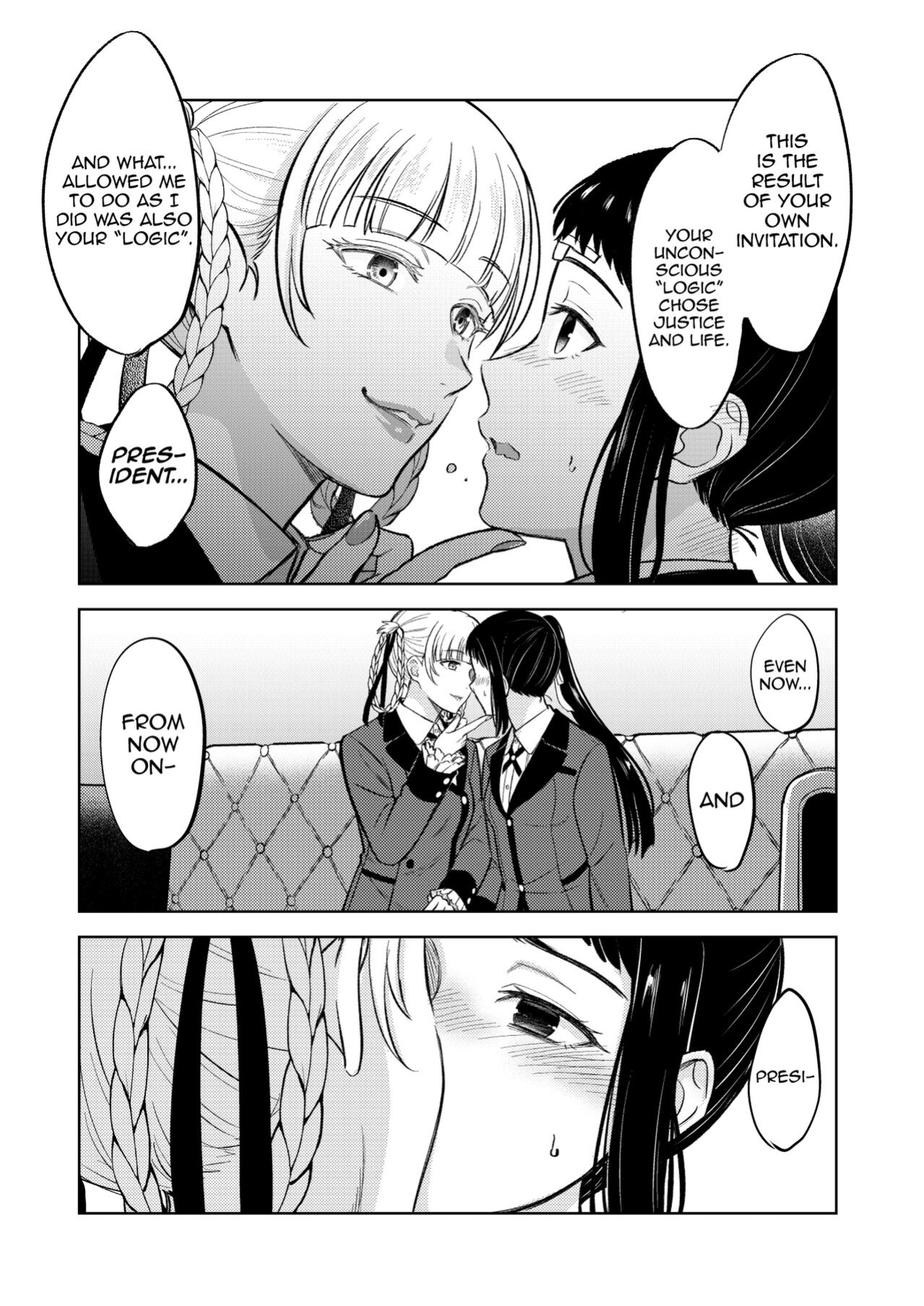 [Mushiyaki (Kanbayashi Makoto)] KiraSaya Manga (Kakegurui) {WSDHANS}