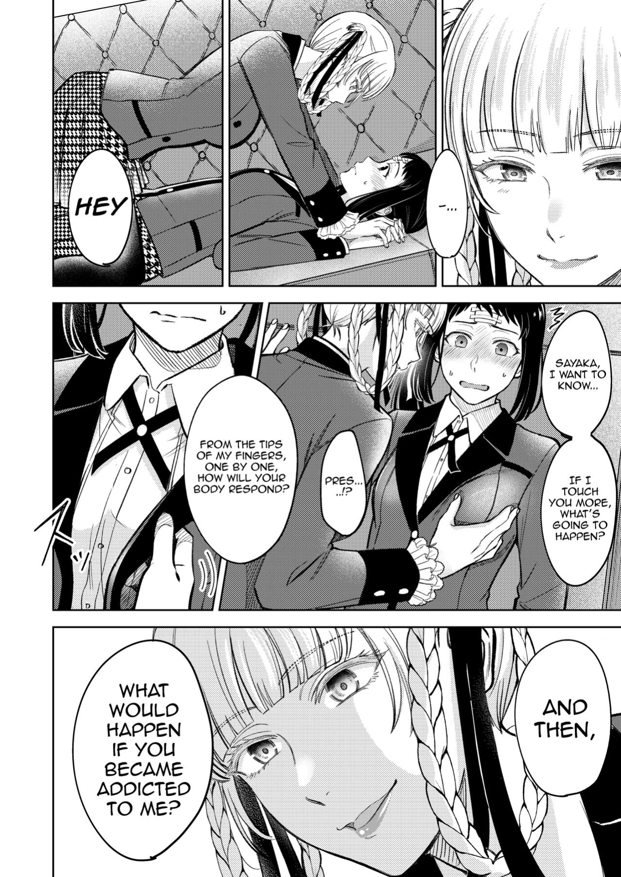 [Mushiyaki (Kanbayashi Makoto)] KiraSaya Manga (Kakegurui) {WSDHANS}