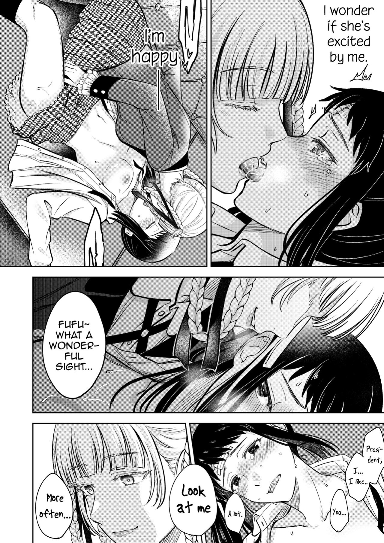 [Mushiyaki (Kanbayashi Makoto)] KiraSaya Manga (Kakegurui) {WSDHANS}
