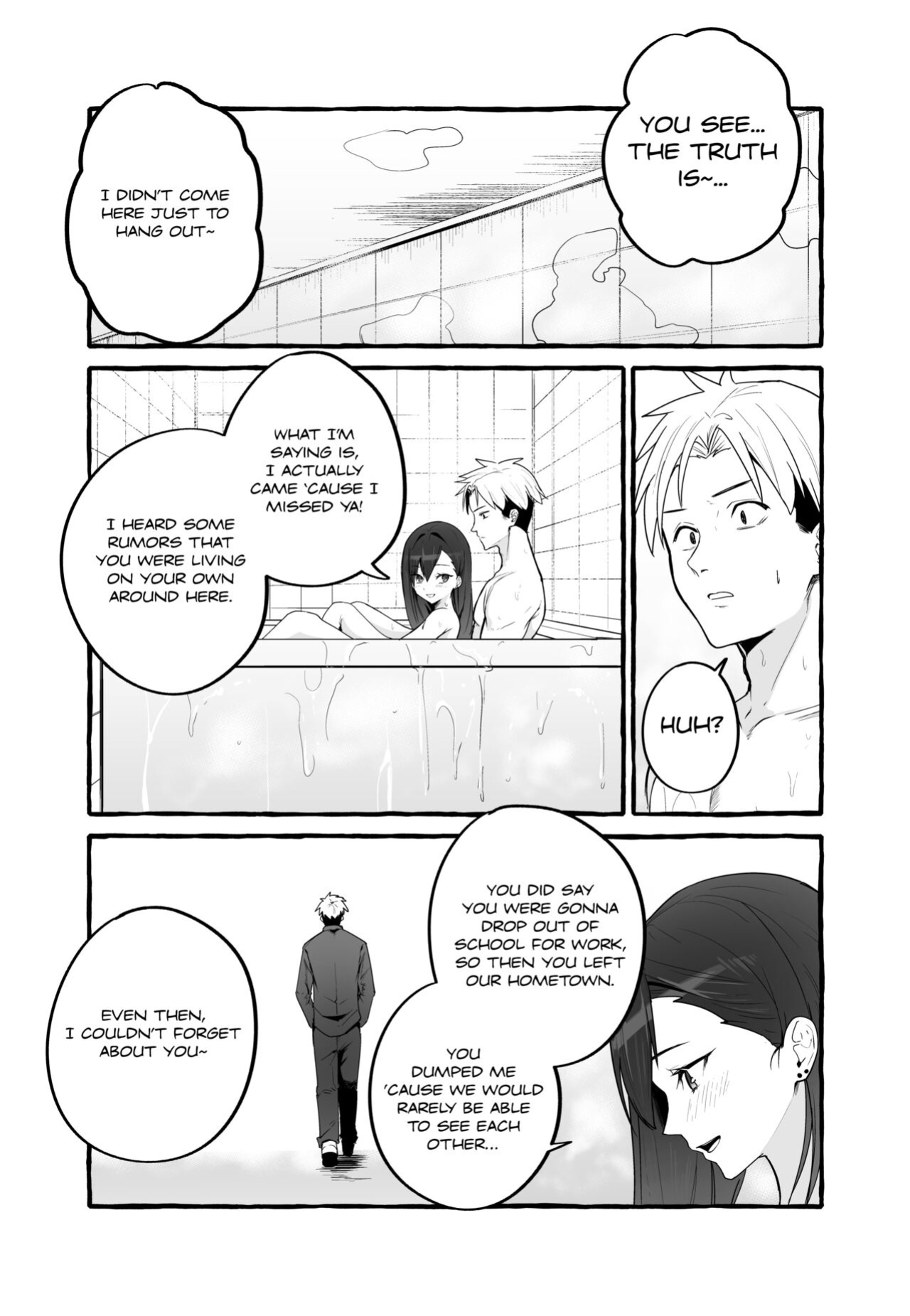 [Fuguta-ke] Kyonyuu Motokano o Tomete Agetara Orei ni Shiboritoraremakutta Hanashi. | A Story About How I Let My Busty Ex-Girlfriend Stay Over and Got Milked Dry in Return. [Nisor]