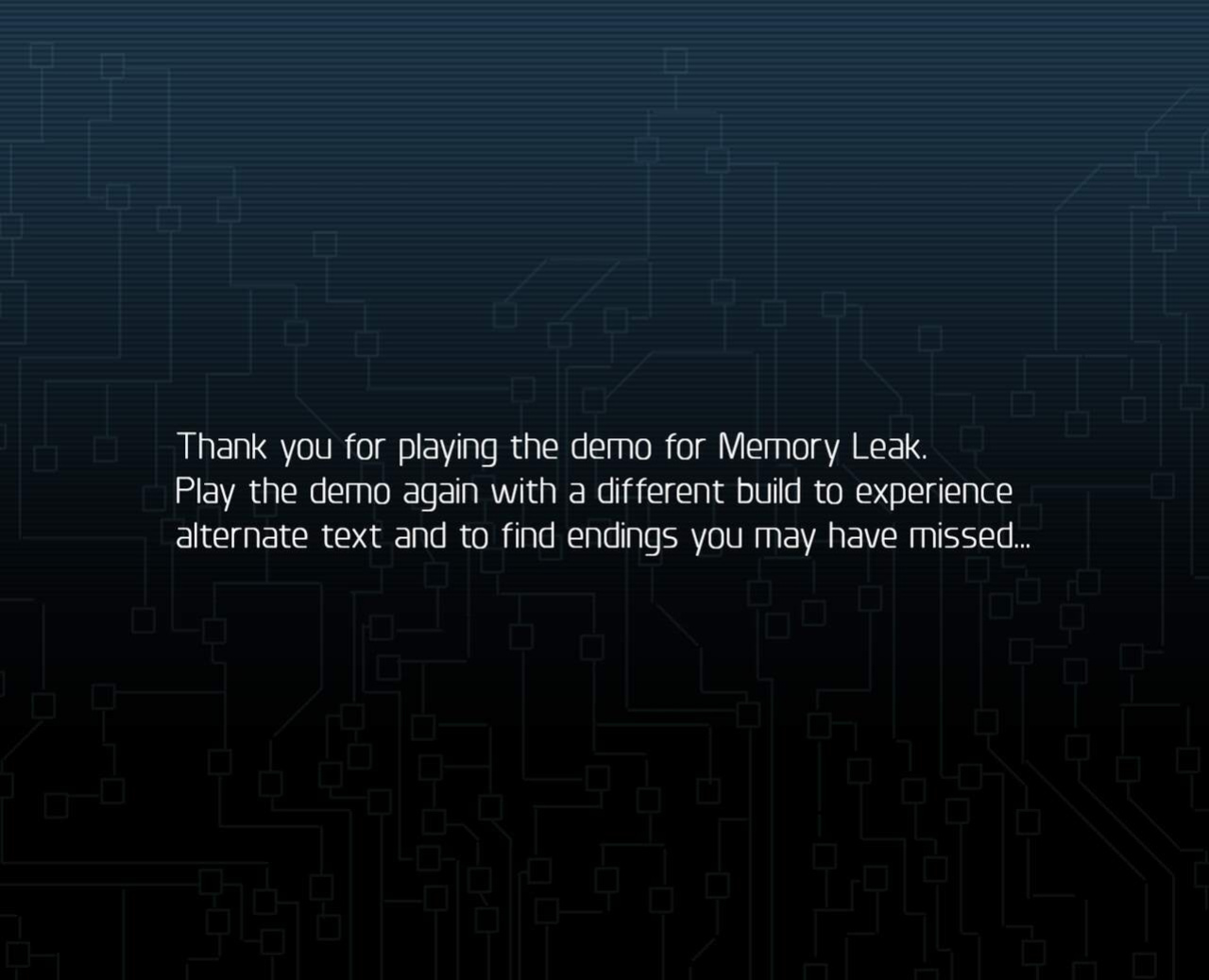 Artdecade / WBTV - Memory Leak (DEMO)