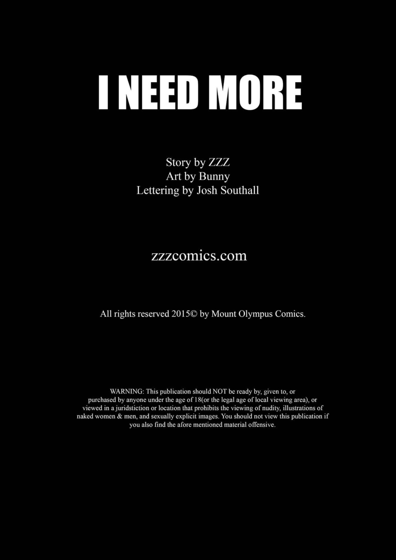 ZZZ Comics - I need more