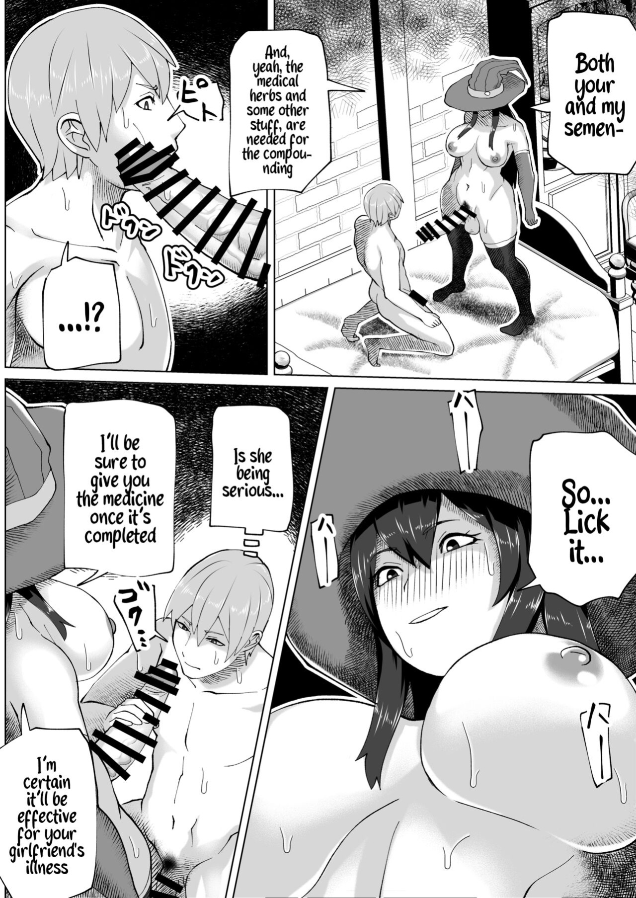 [bekobeko] Futanari Majo no Mori | The Futanari Witch's Forest