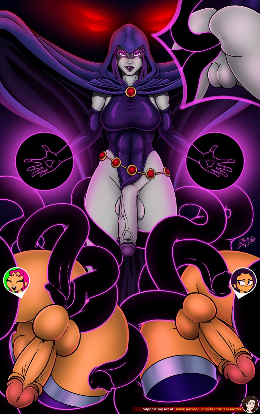 [Thalia Therasdotter] Ravenous Raven (Teen Titans)