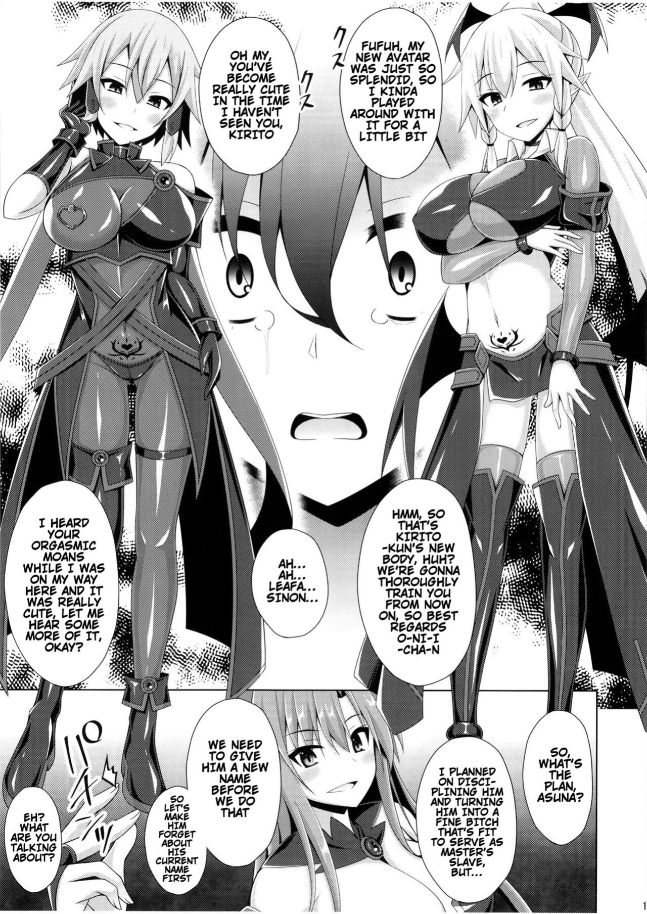 [Imitation Moon (Narumi Yuu)] Kuro no Kenshito Yobareta Ore wa mou nai... | There's Nothing Left Of Me From When I Was The Black Knight (Sword Art Online)