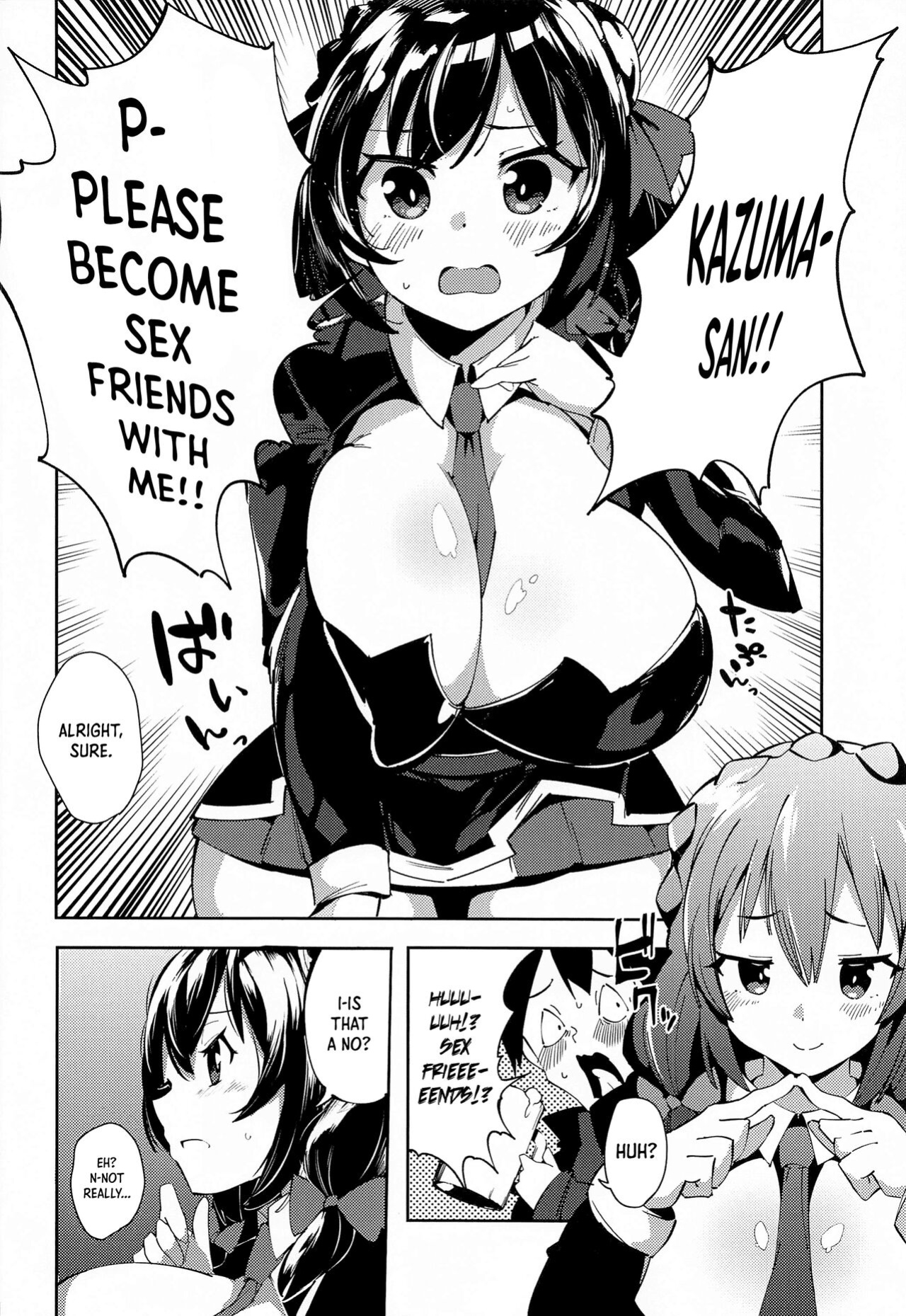 (C99) [Rakuen Tiramisu (Cobo)] Kono Subarashii Biyaku de Kimeseku o! 2 (Kono Subarashii Sekai ni Syukufuku o!) [Panatical]