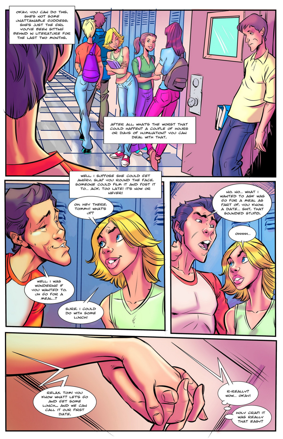 BotComics - The Superheroine’s Daughter 1-3