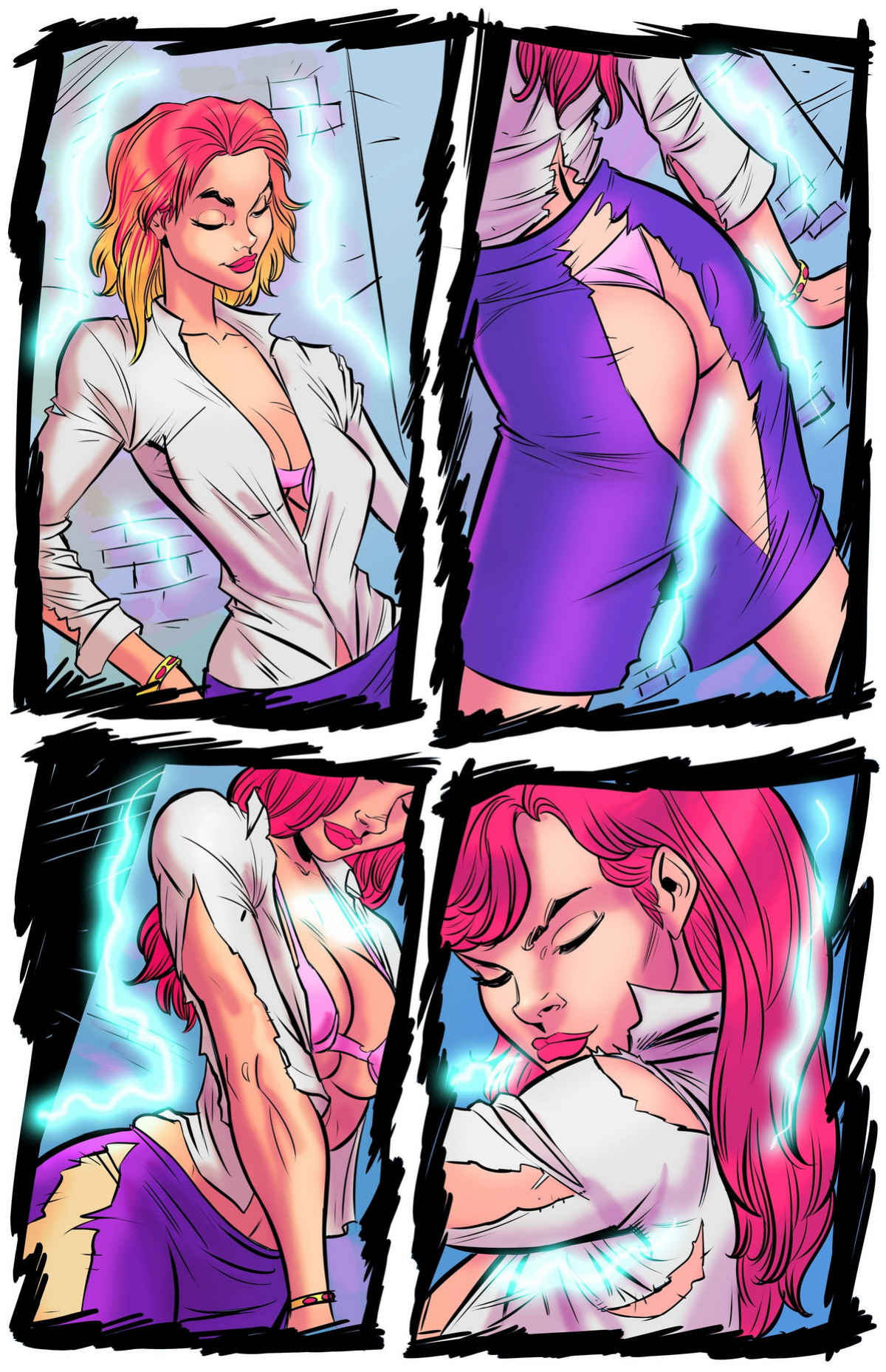 BotComics - The Superheroine’s Daughter 1-3