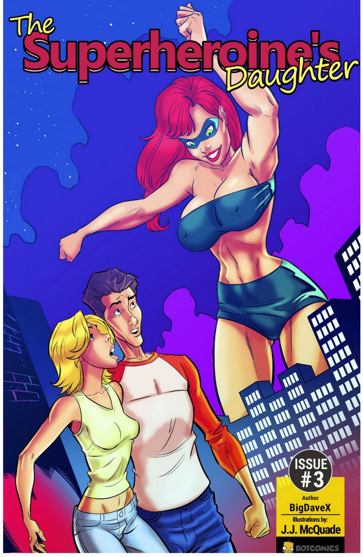 BotComics - The Superheroine’s Daughter 1-3
