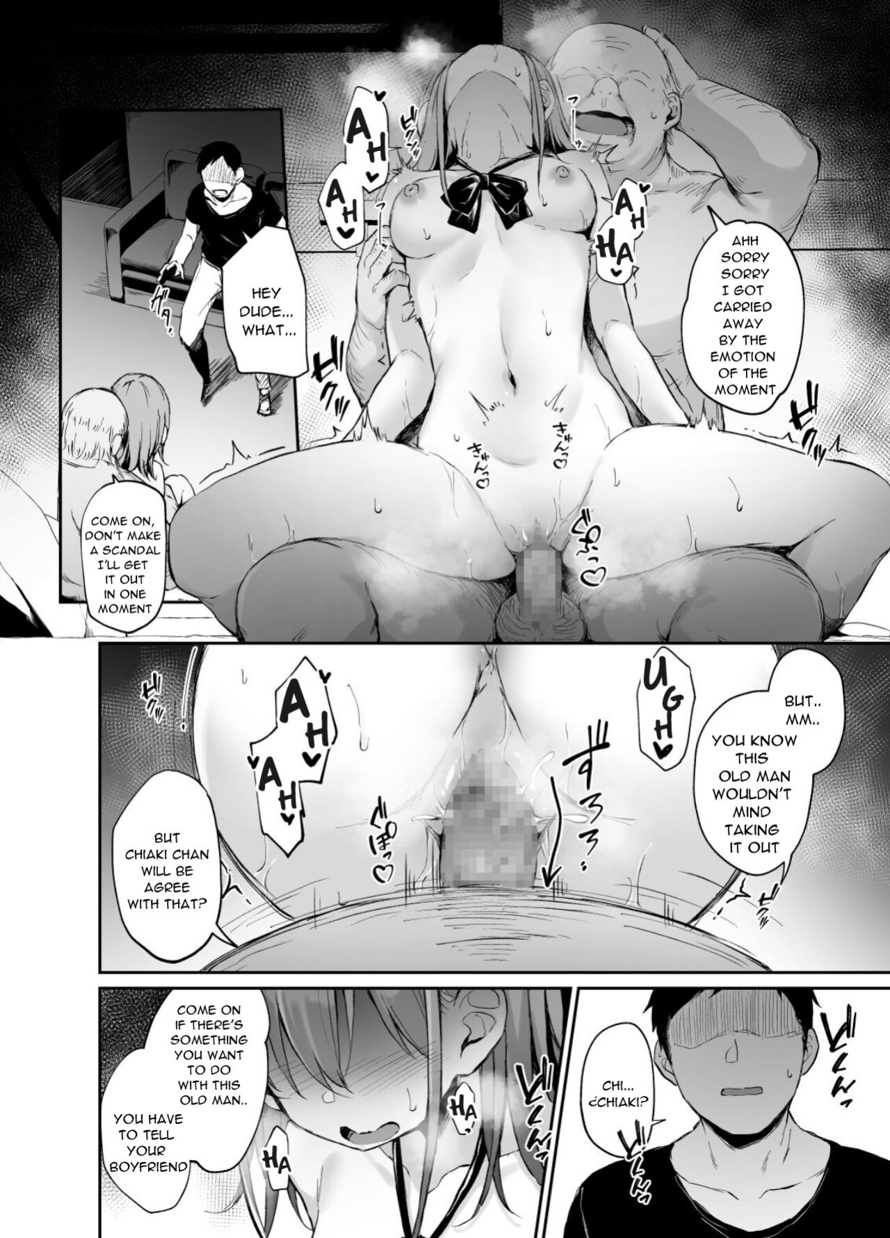 [Hitoi] Enkou Kanojo to Kengakukai | Paid dates with my girlfriend prostitute side-by-side experience