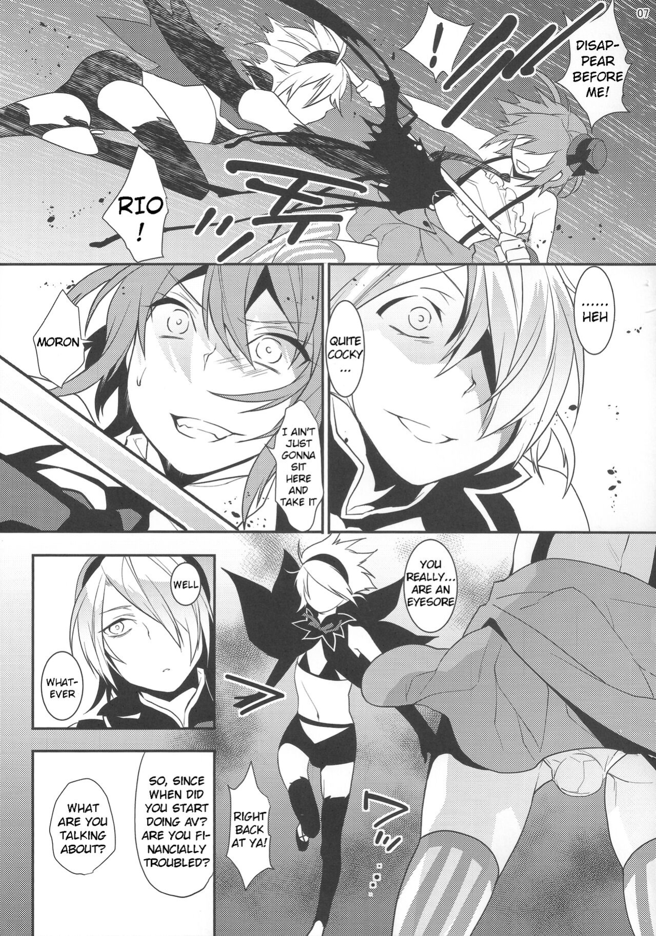 (C86) [Ash Wing (Makuro)] Mahou Josou Shounen Magical Rio 2
