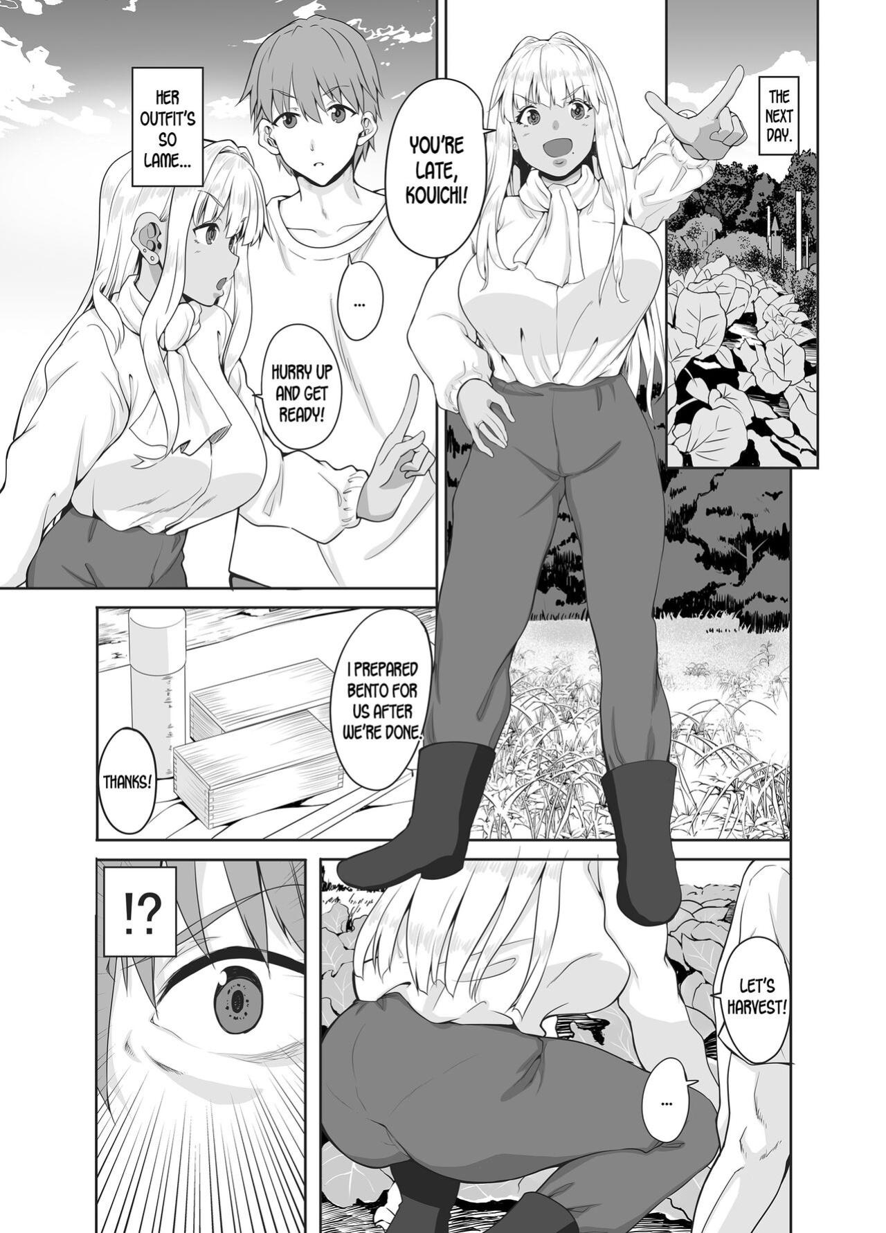 [Sweet Avenue (Kaduchi)] Zoku Inaka no Kuro Gal JK to Kekkon shimashita [desudesu]