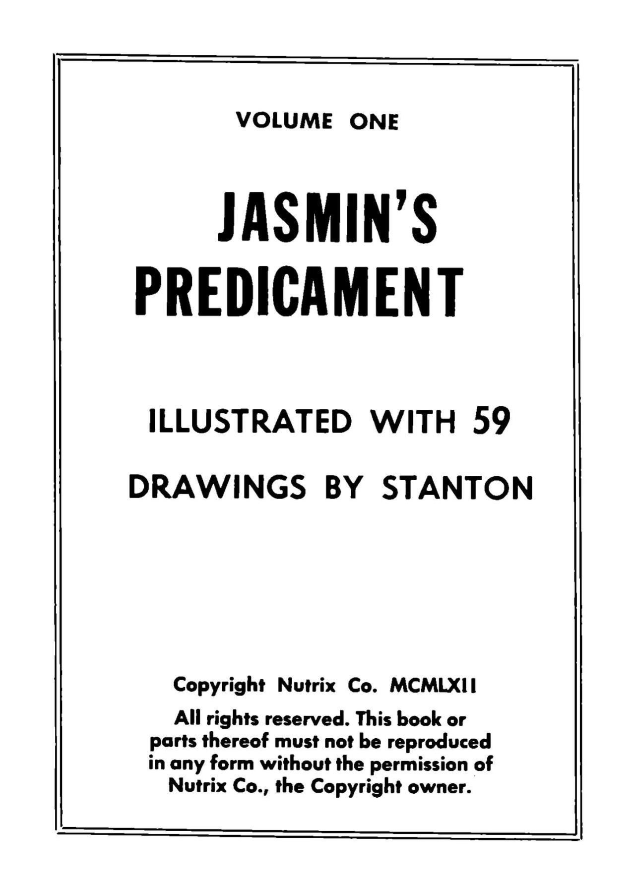 [Eric Stanton] Jasmin's Predicament #1