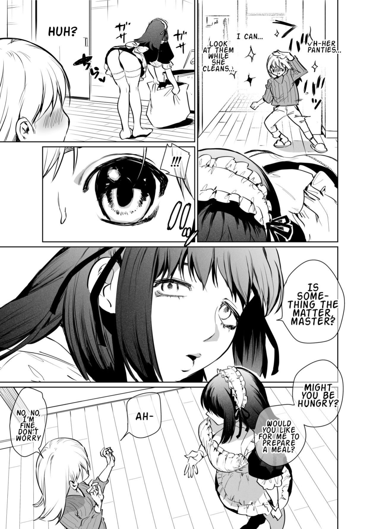 [Tosha Pink (Chimeda)] Futanari Maid no Ribon-chan [Mr_Person]