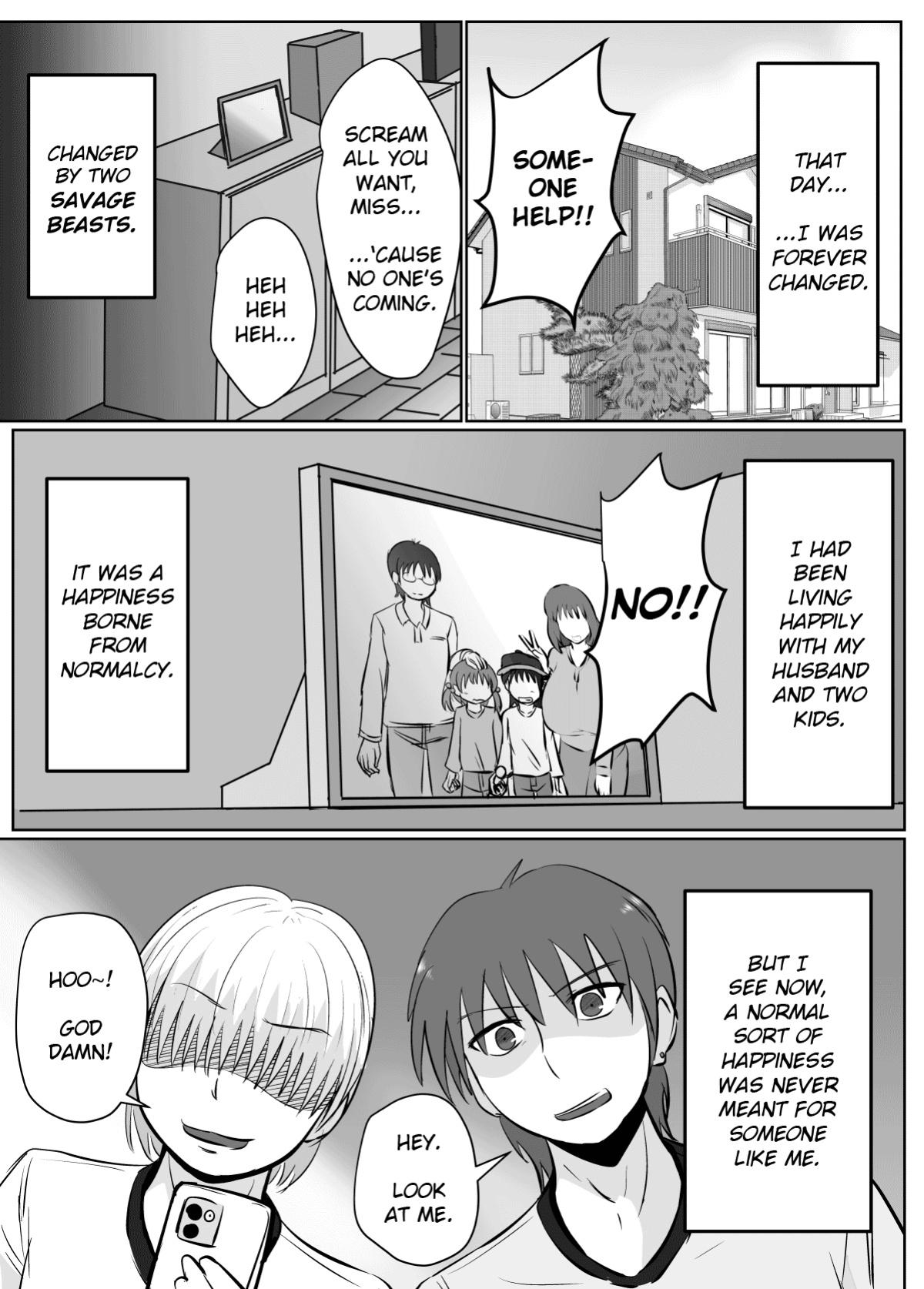 [Chichiyasu Factory (Chichiyasu)] Ano Ni~ Tsu, Hitodzuma no Chōchichi wa Shōgu to Natta. | That Day, A Housewife's Massive Tits Became A Sex Toy