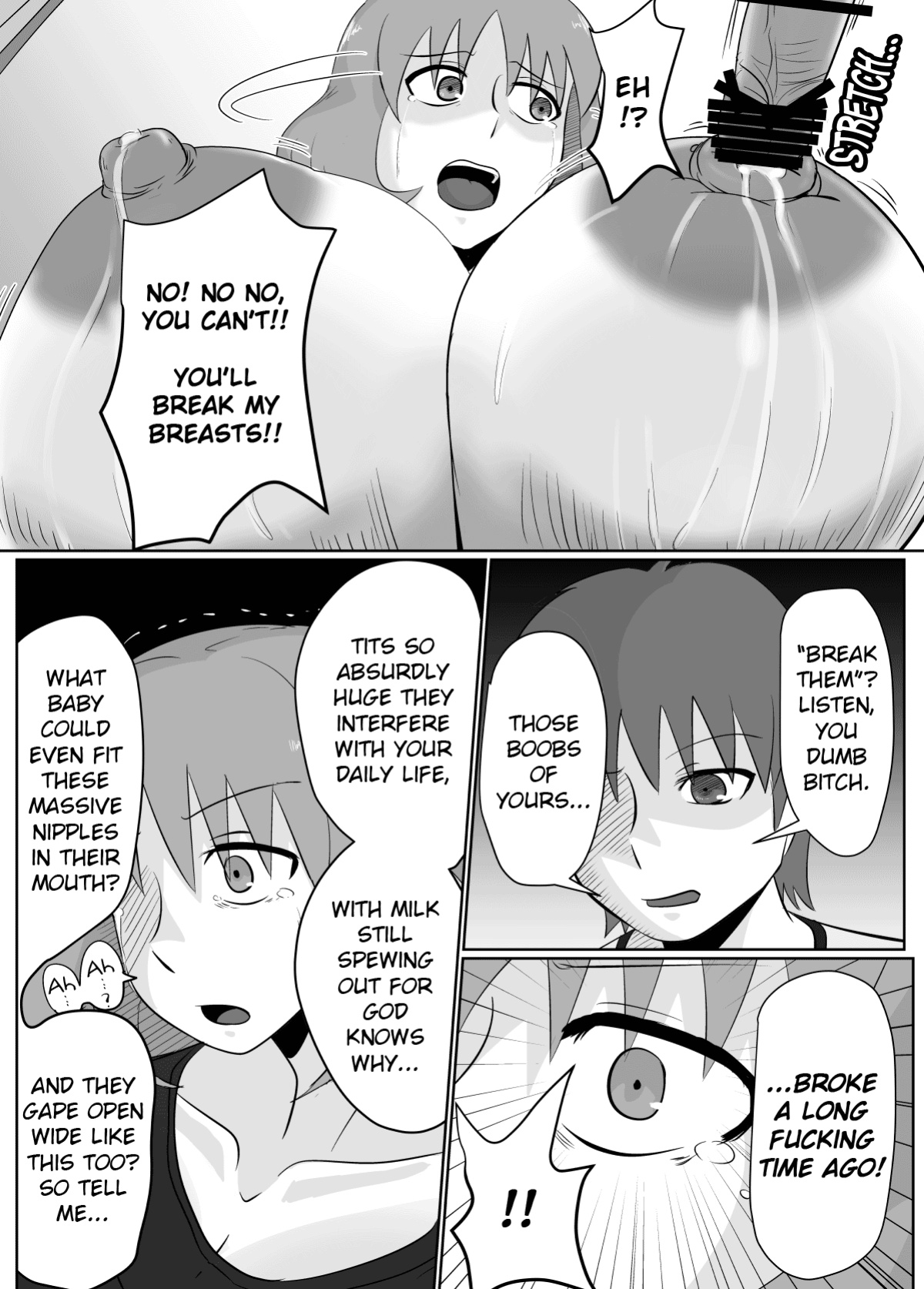 [Chichiyasu Factory (Chichiyasu)] Ano Ni~ Tsu, Hitodzuma no Chōchichi wa Shōgu to Natta. | That Day, A Housewife's Massive Tits Became A Sex Toy
