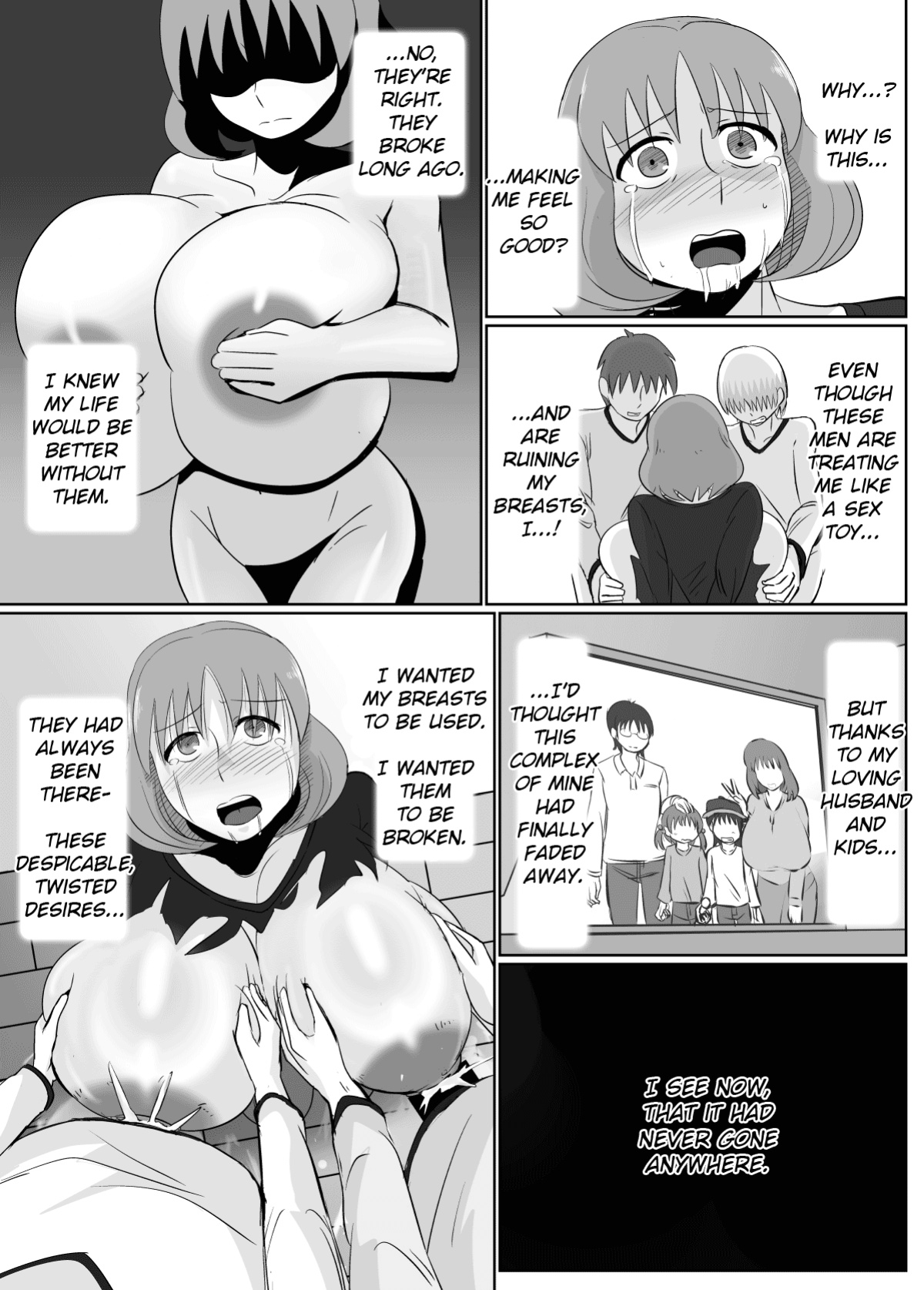 [Chichiyasu Factory (Chichiyasu)] Ano Ni~ Tsu, Hitodzuma no Chōchichi wa Shōgu to Natta. | That Day, A Housewife's Massive Tits Became A Sex Toy