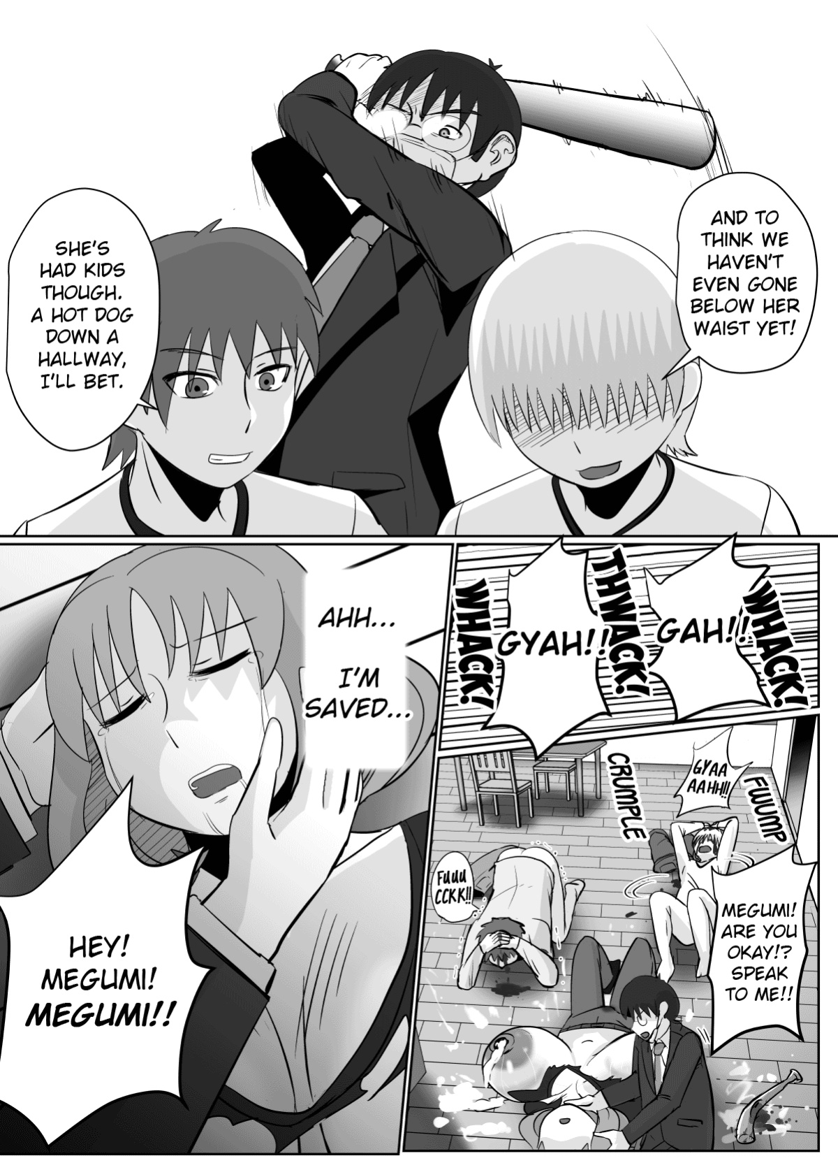 [Chichiyasu Factory (Chichiyasu)] Ano Ni~ Tsu, Hitodzuma no Chōchichi wa Shōgu to Natta. | That Day, A Housewife's Massive Tits Became A Sex Toy
