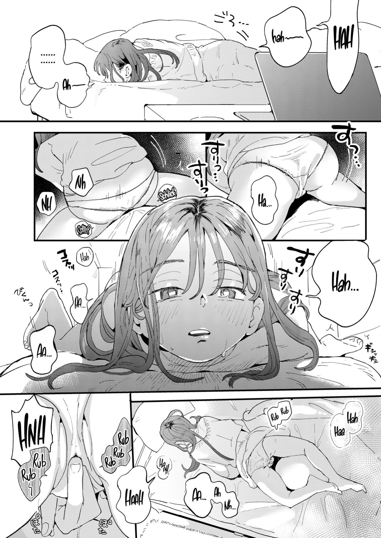 [Denbu Momo] ●●●r Chinko o Tanomitai Onee-san｜The Girl Who Wants to Order Uber Dicks [Nishimaru]