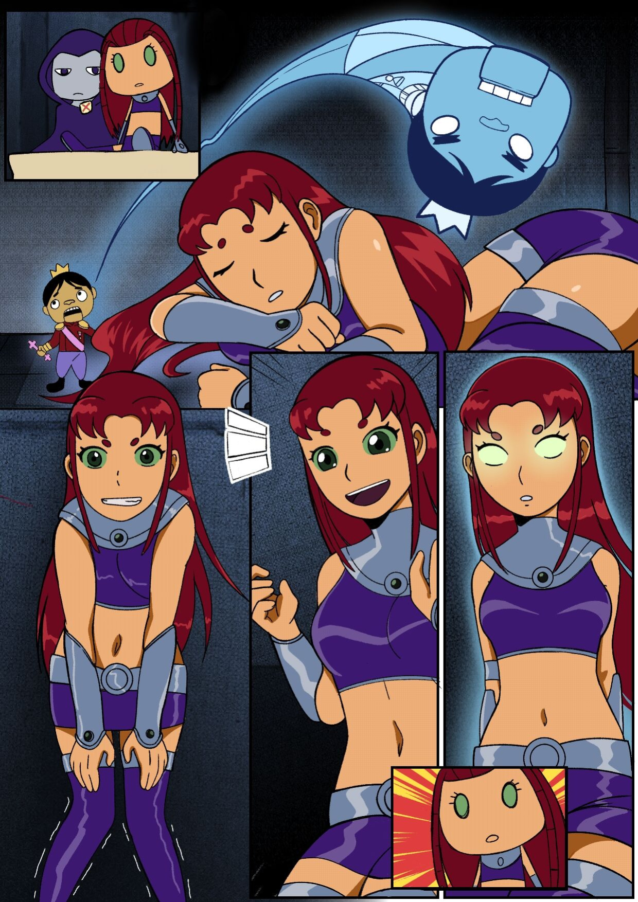 [TSFSingularity (DioGio)] The Puppet Queen (Teen Titans)