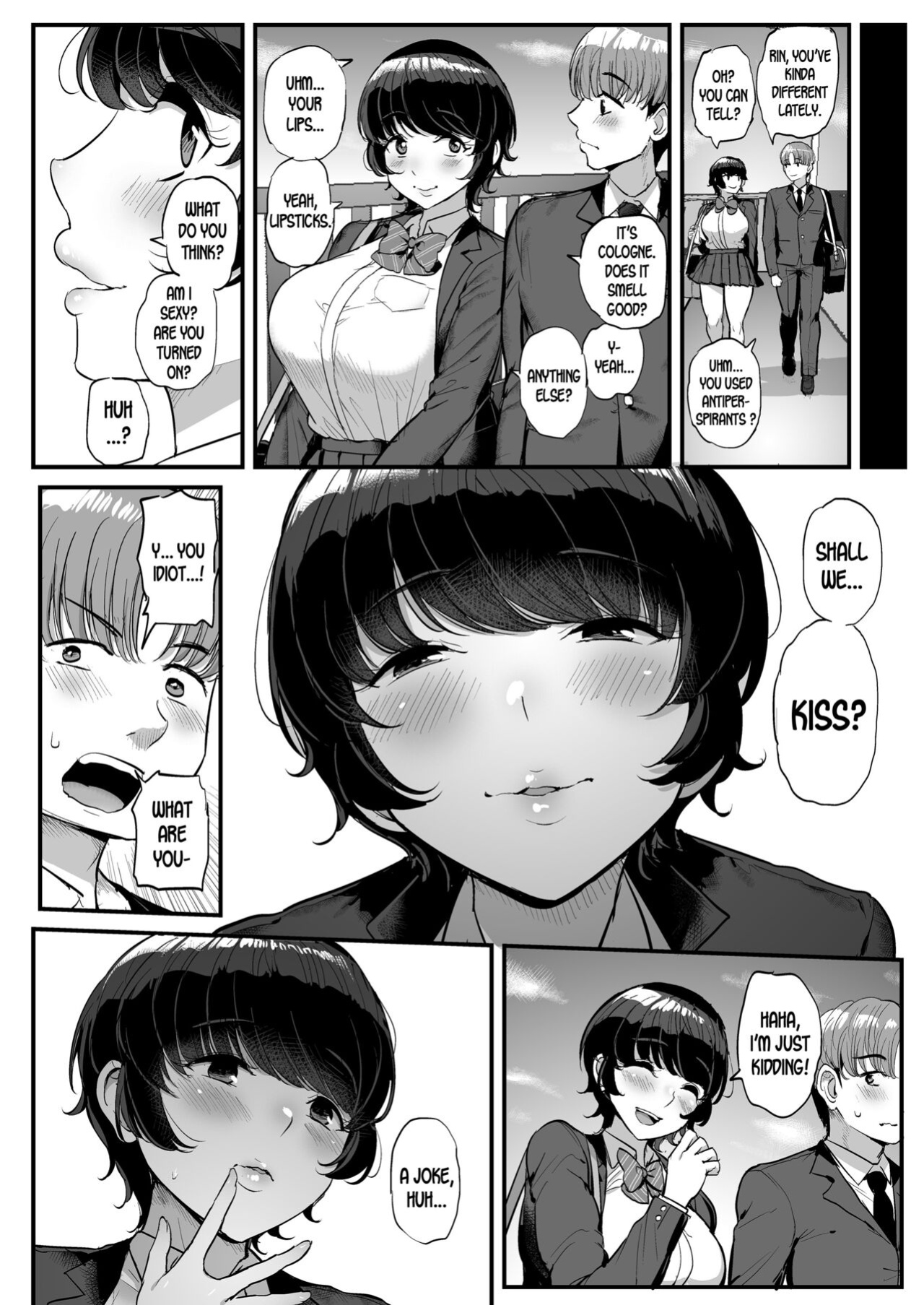 [Sanman Sanzen Koiking (Tyranu)] Boyish Kanojo wa Aitsu no Iro ni Somaru. [desudesu]