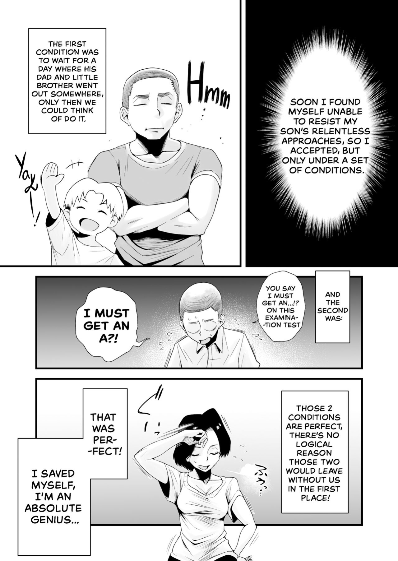 [Haitoku Sensei] Dono Mama ga Suki? ~Okada-ke no Baai~ | Which Mom is Your Favorite? [The Crimson Star TL]