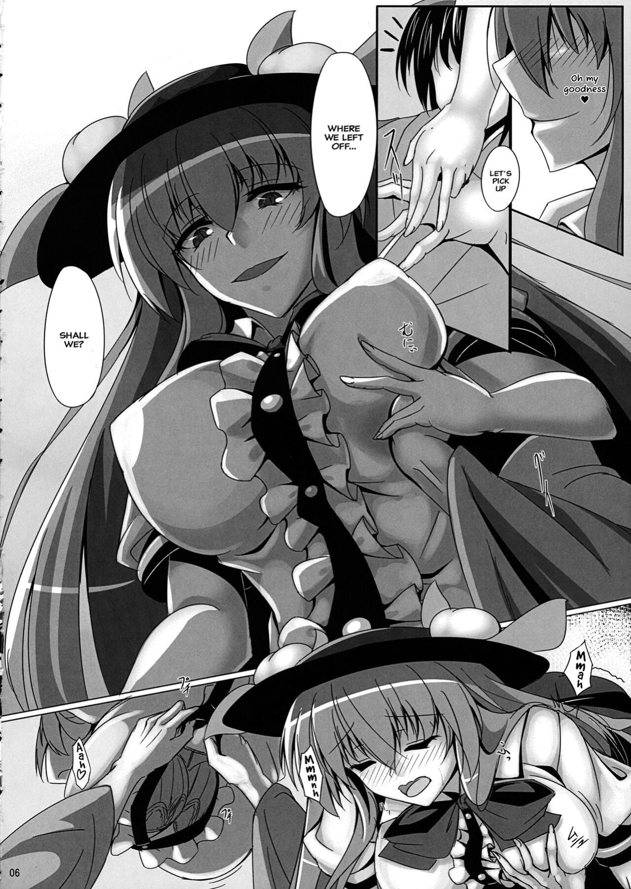 (Shuuki Reitaisai 4) [Ryuu no Yadorigitei (Zephid)] Tenshi no Otanoshimi (Touhou Project) {Hennojin}
