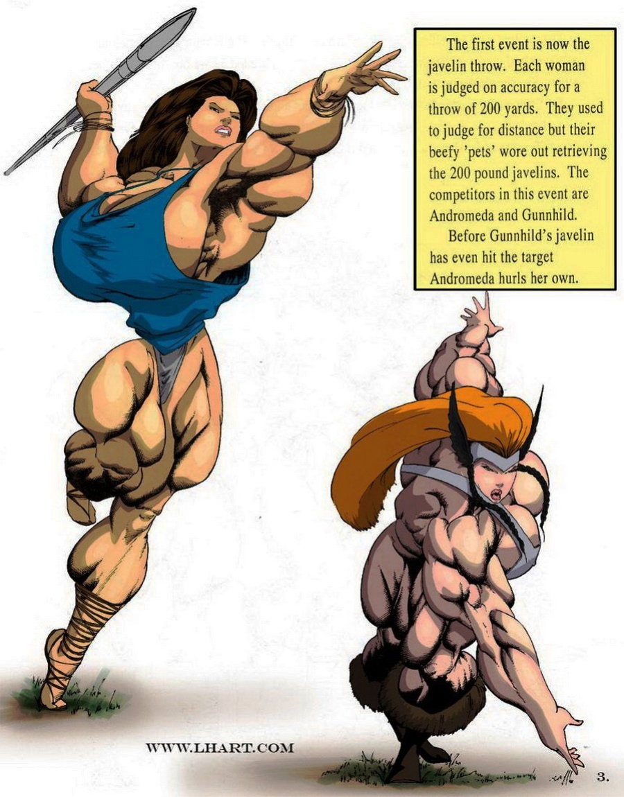 Wreckshop – Valkyries vs Amazons color