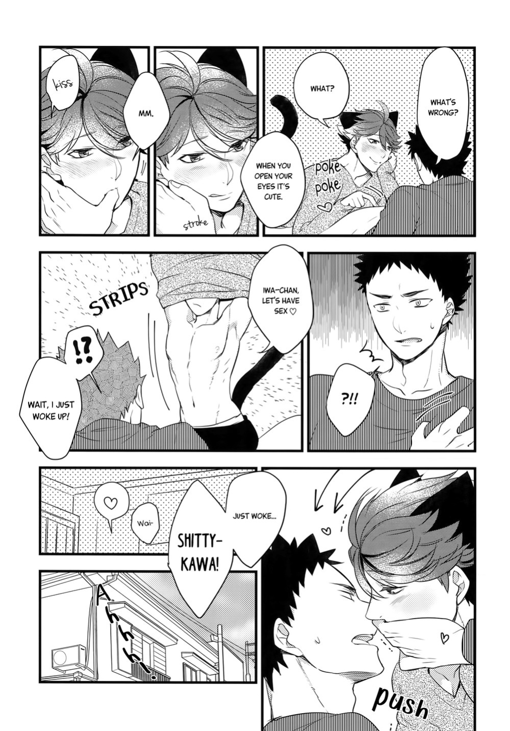 (C93) [Rototika (Kamishi Yue)] Iwa-chan no Neko ni Naritai 2 (Haikyuu!!)
