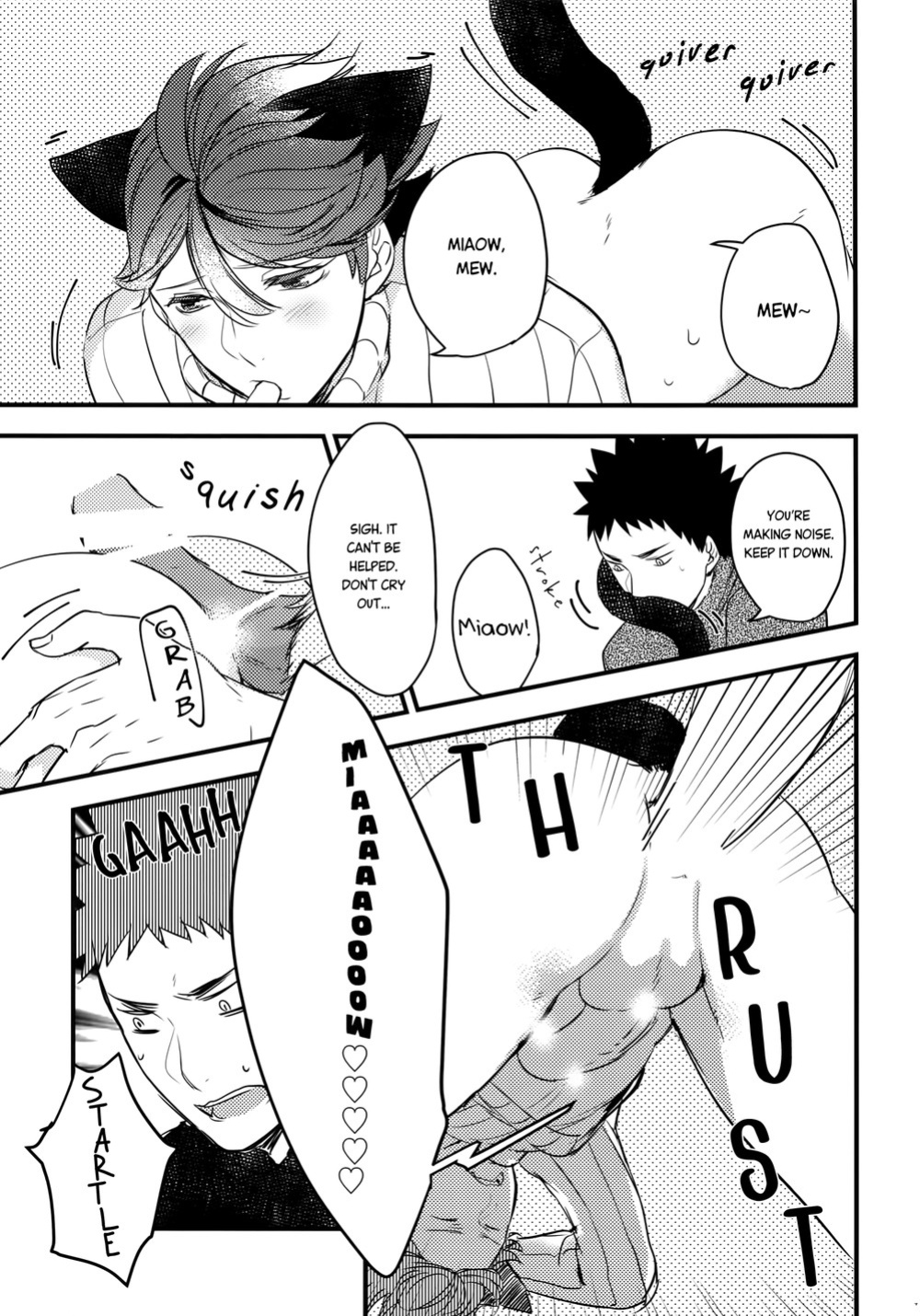 (C93) [Rototika (Kamishi Yue)] Iwa-chan no Neko ni Naritai 2 (Haikyuu!!)