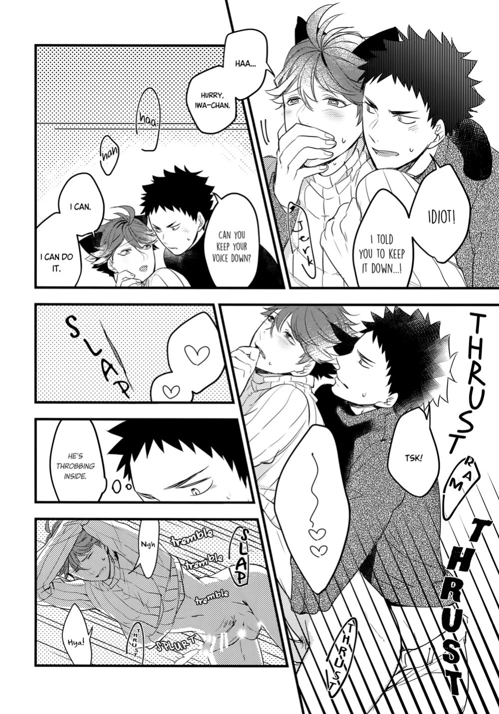 (C93) [Rototika (Kamishi Yue)] Iwa-chan no Neko ni Naritai 2 (Haikyuu!!)