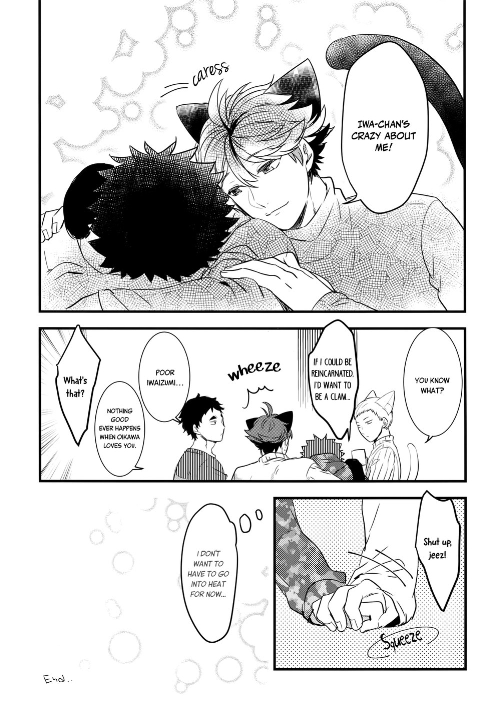 (C93) [Rototika (Kamishi Yue)] Iwa-chan no Neko ni Naritai 2 (Haikyuu!!)