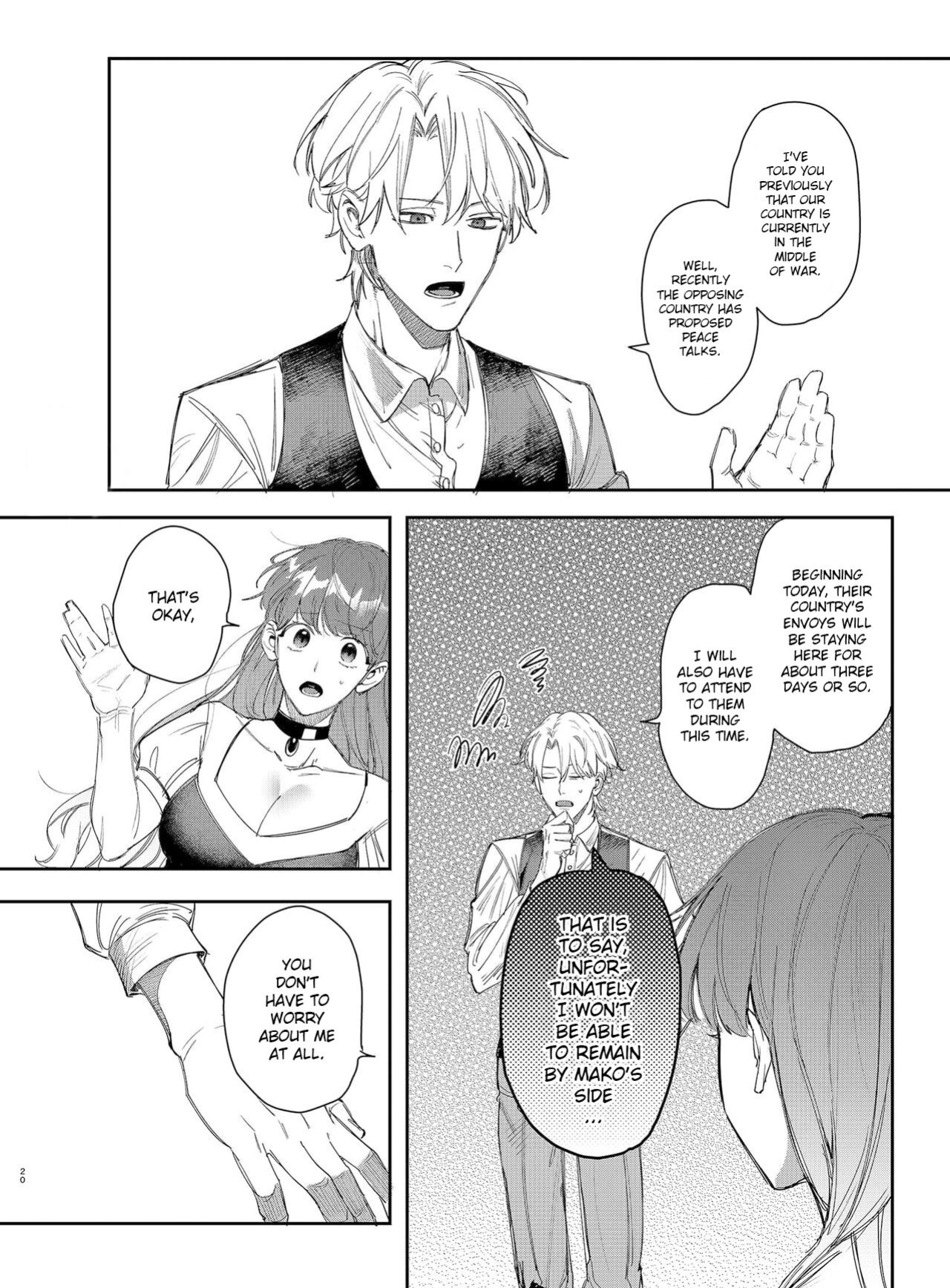 [Umenegi Daimyoujin (Umekoppe)] Yandere Ouji ga Shachiku Onna no Watashi o Hanasanai | The Yandere Prince Won't Let Me Slip Away 2 