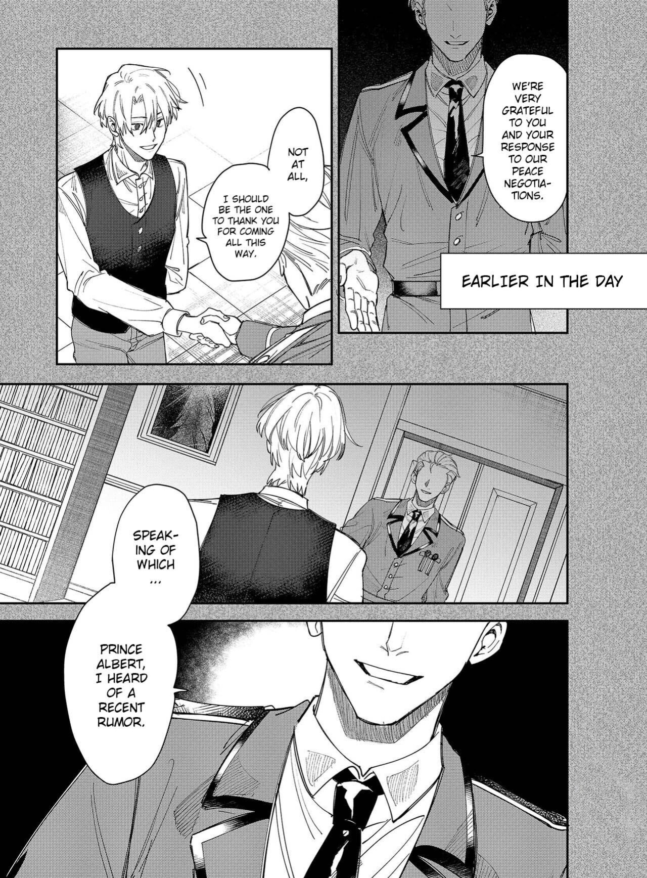 [Umenegi Daimyoujin (Umekoppe)] Yandere Ouji ga Shachiku Onna no Watashi o Hanasanai | The Yandere Prince Won't Let Me Slip Away 2 