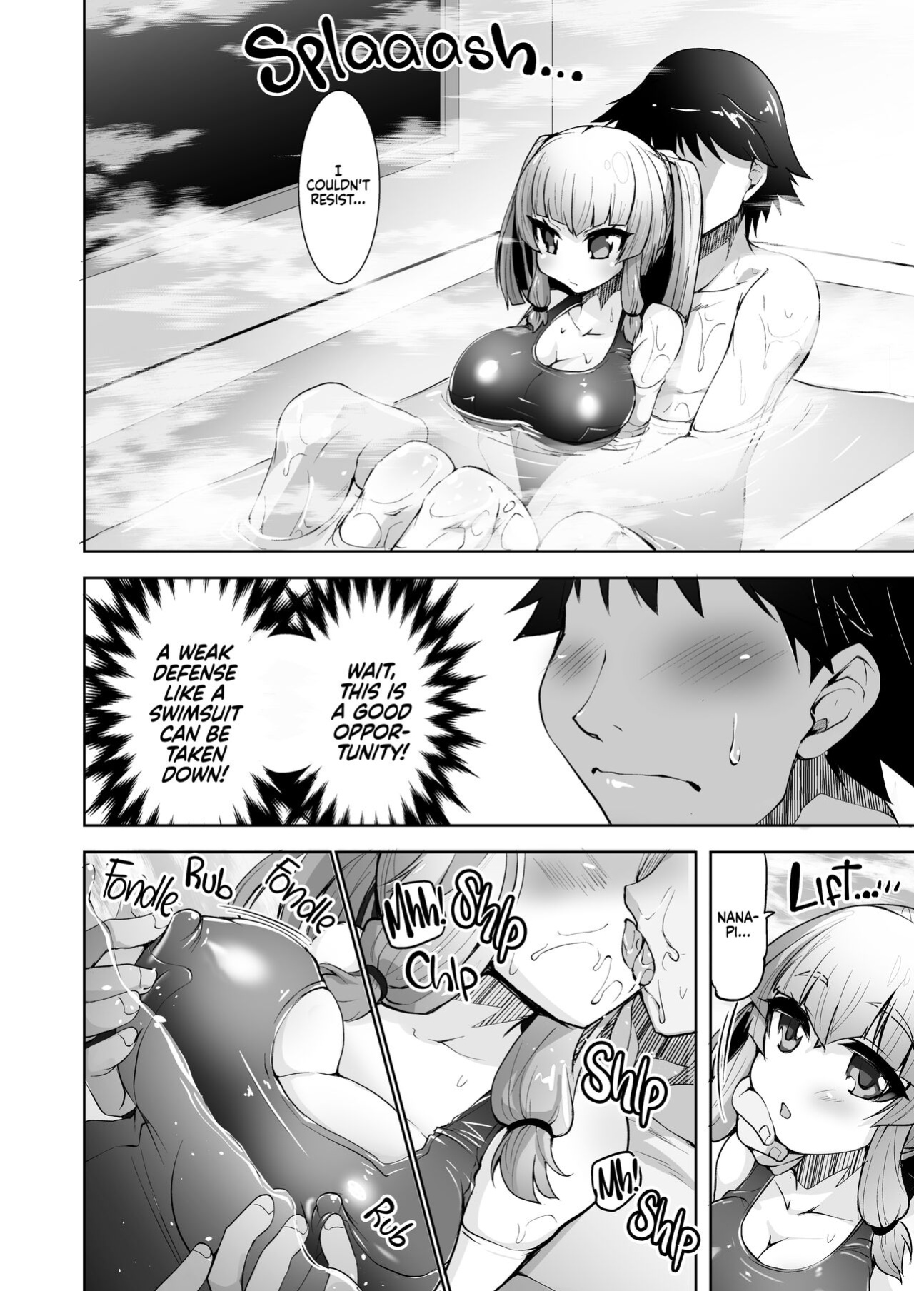 [Moon Night Kitten (Kouki Kuu)] Mukuchi de Nuganai Kanojo no Himitsu -MasPet Nanapii- | Her Silent Secret