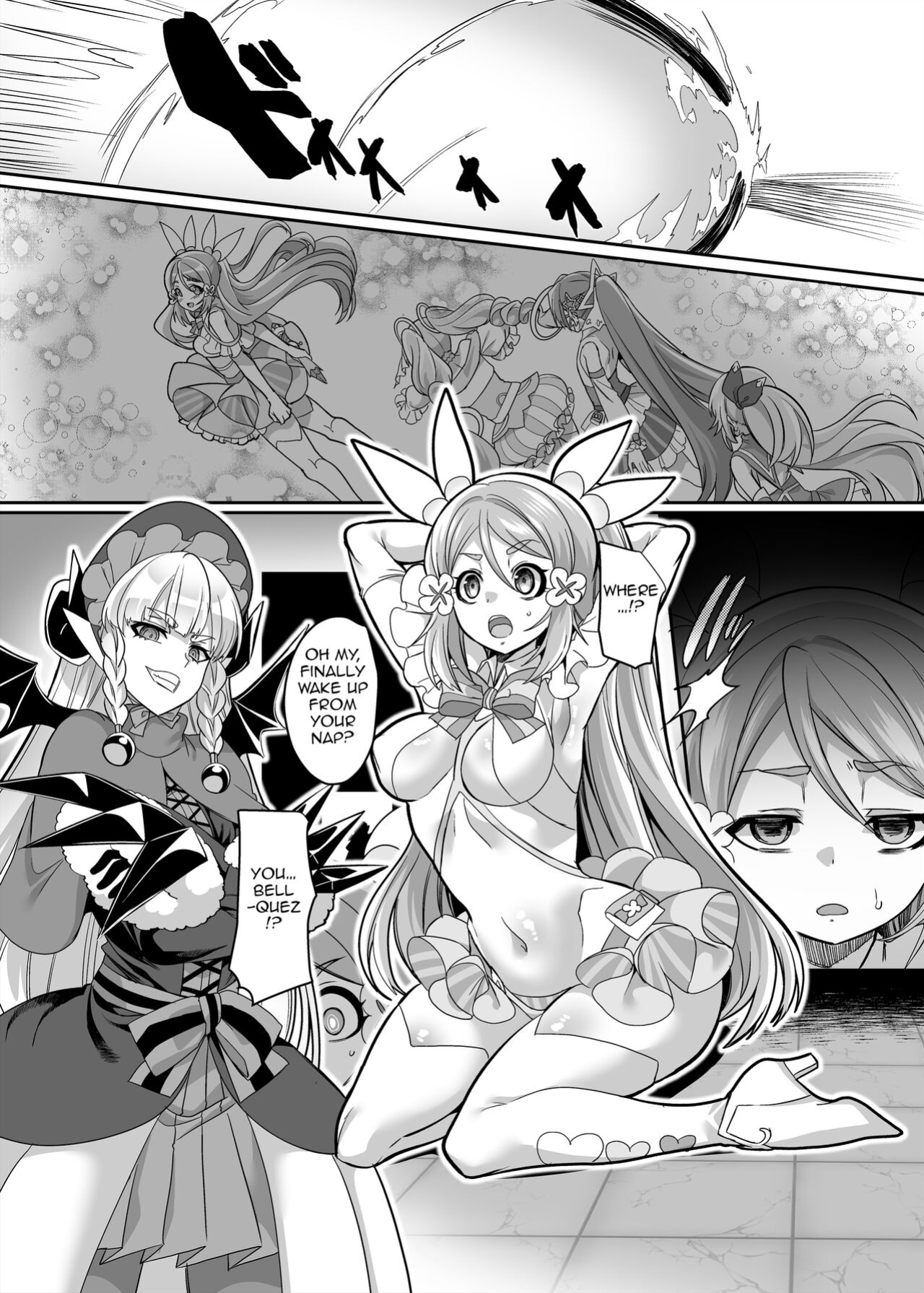 [Hawk Bit (Kouji)] Henshin Heroine Team no Yuukan de Nakama Omoi de Zettai Makenai Pink [Jormungandr]