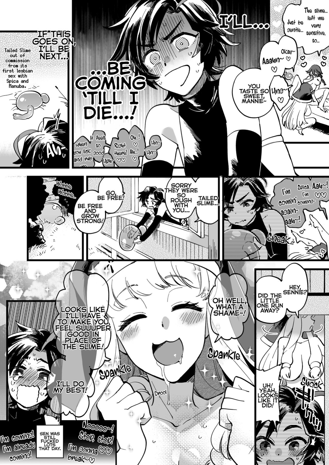 [Sonotaozey (Yukataro)] Nakayoshi Onna Boukensha wa Yoru ni Naru to Yadoya de Mechakucha Ecchi Suru | Party of Female Adventurers Fuck a lot at the Inn Once Nighttime Comes. [BoundaryTL & MMAG Translations]