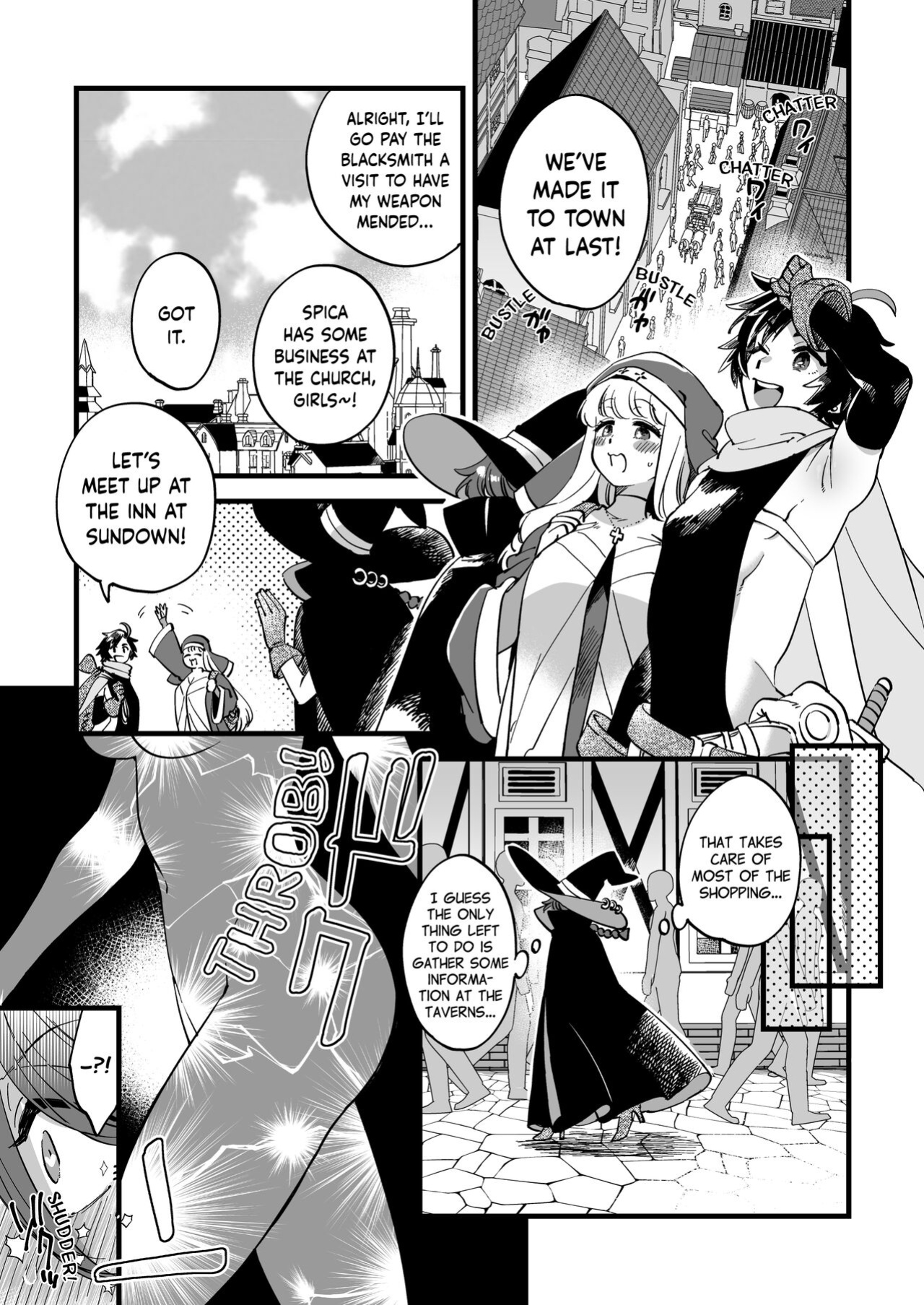 [Sonotaozey (Yukataro)] Nakayoshi Onna Boukensha wa Yoru ni Naru to Yadoya de Mechakucha Ecchi Suru | Party of Female Adventurers Fuck a lot at the Inn Once Nighttime Comes. [BoundaryTL & MMAG Translations]