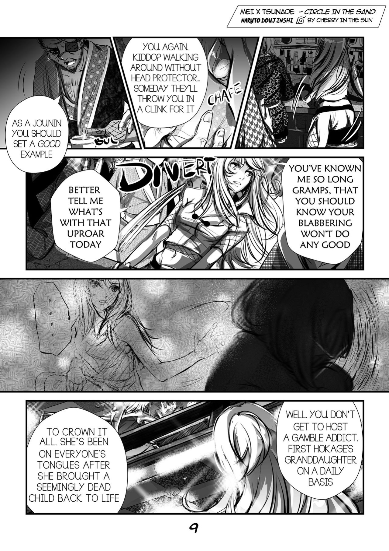 [CherryInTheSun] Mei x Tsunade-Circle in the Sand (Naruto)