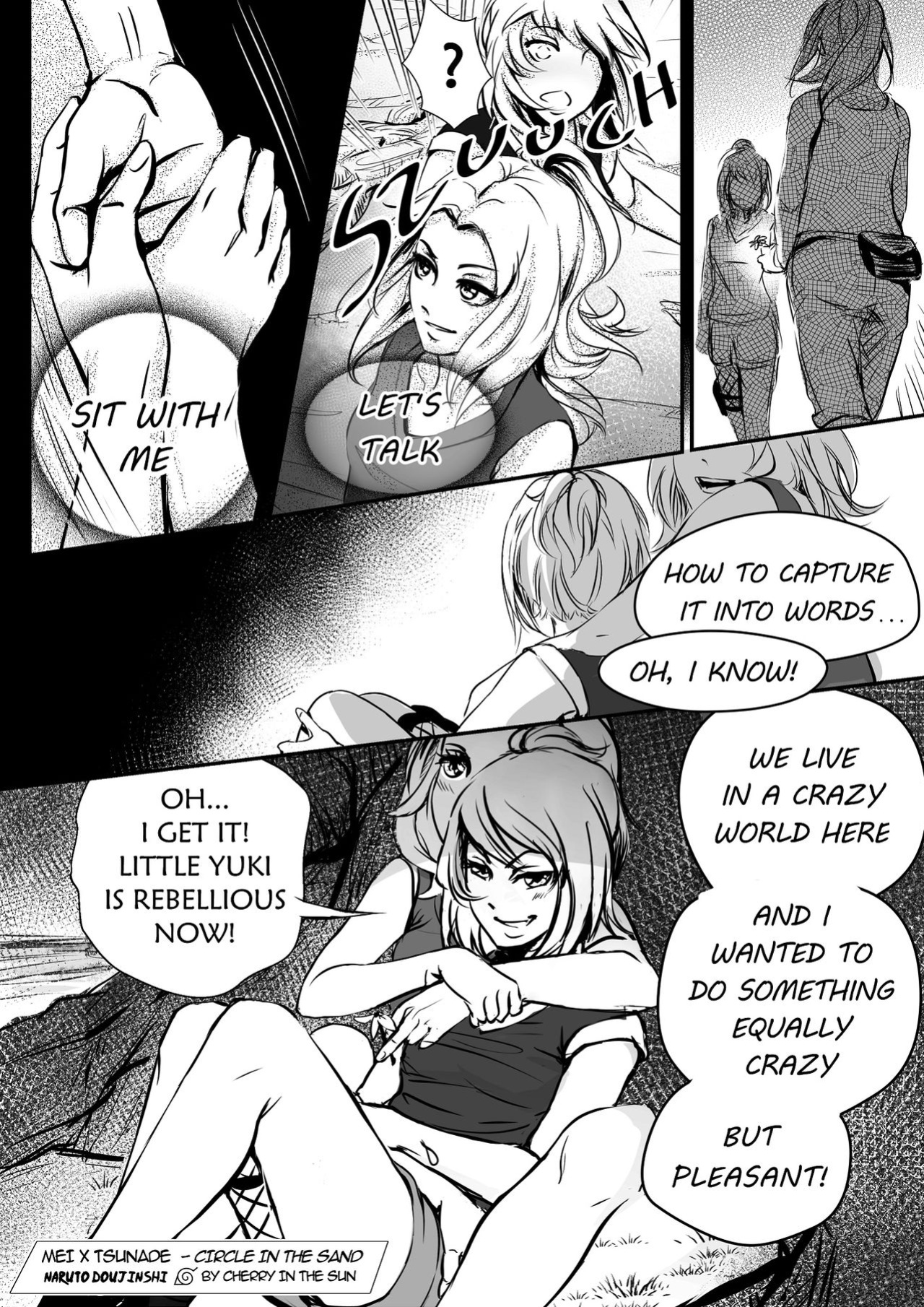 [CherryInTheSun] Mei x Tsunade-Circle in the Sand (Naruto)