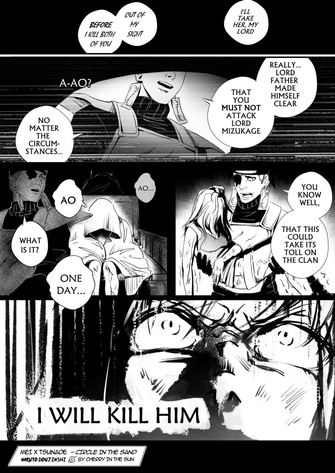 [CherryInTheSun] Mei x Tsunade-Circle in the Sand (Naruto)