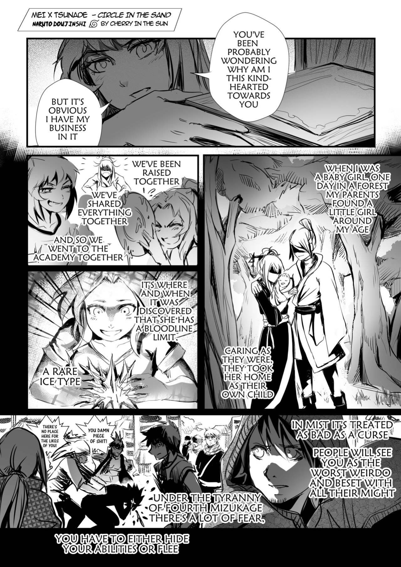 [CherryInTheSun] Mei x Tsunade-Circle in the Sand (Naruto)