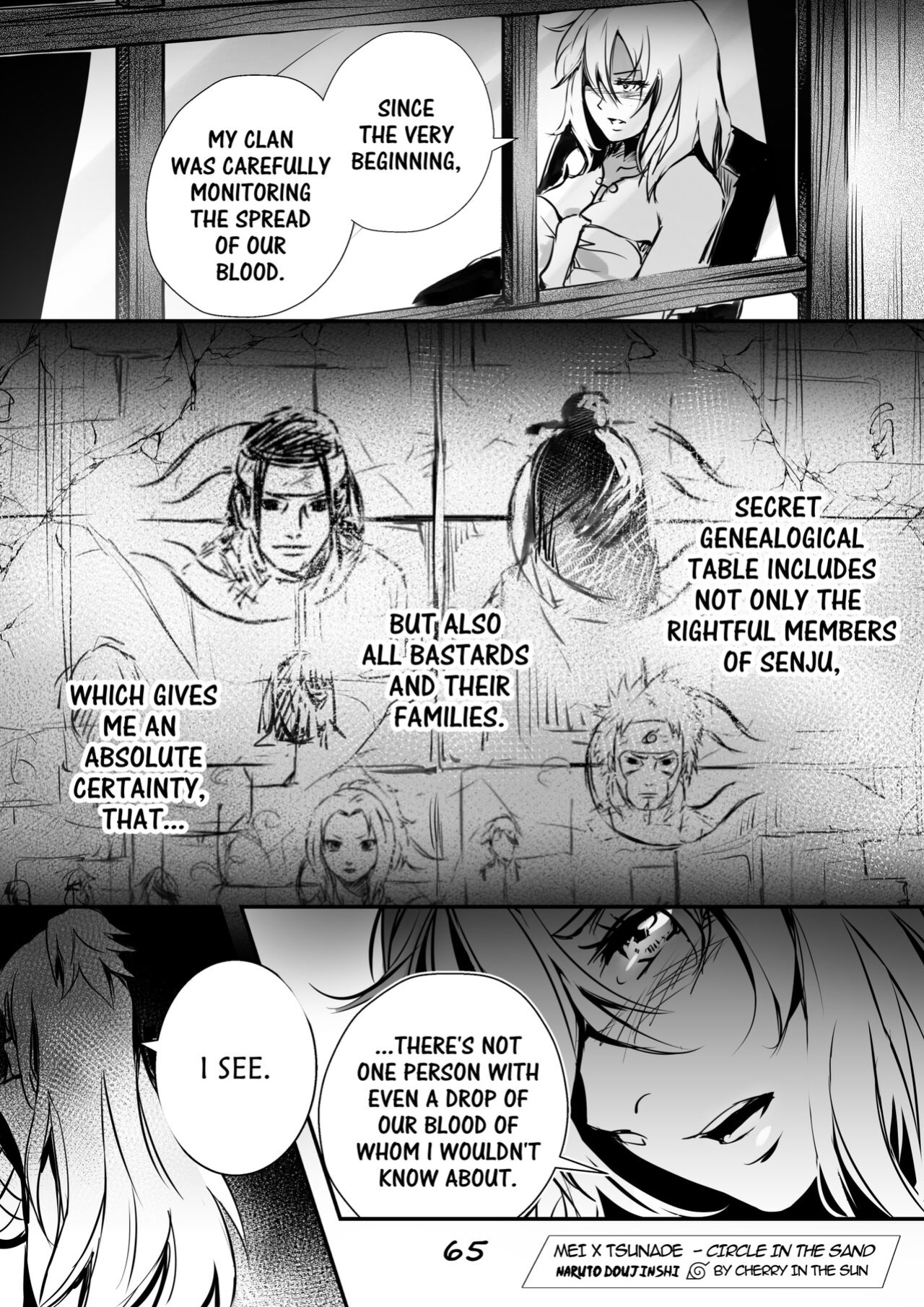 [CherryInTheSun] Mei x Tsunade-Circle in the Sand (Naruto)