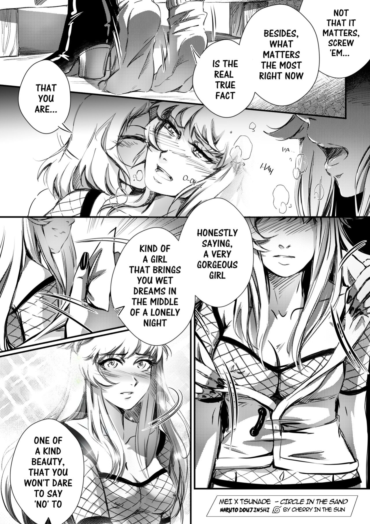 [CherryInTheSun] Mei x Tsunade-Circle in the Sand (Naruto)