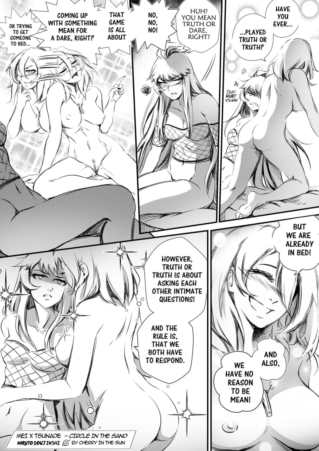 [CherryInTheSun] Mei x Tsunade-Circle in the Sand (Naruto)