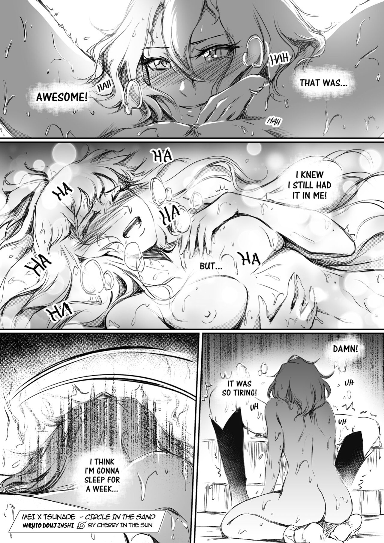 [CherryInTheSun] Mei x Tsunade-Circle in the Sand (Naruto)